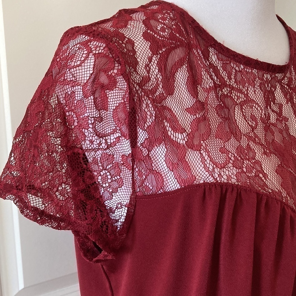 Express medium lace top short sleeves - Picture 5 of 11